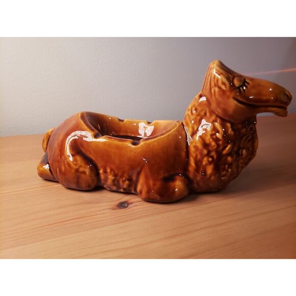 Vintage 70’s Ceramic Camel Ashtray - Picture 3 of 6